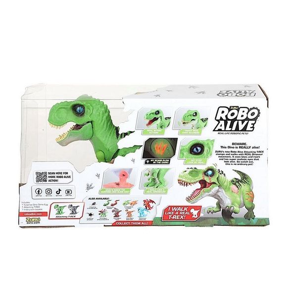 Zuru Robo Alive T-Rex Attacking T-REX Real Life Robotic Pets Dinosaur - Picture 2 of 2